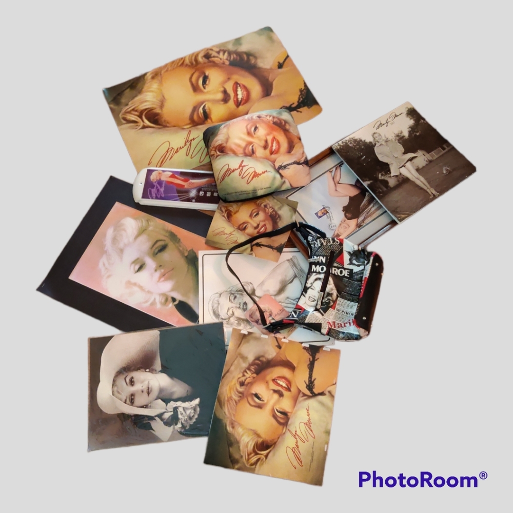 Marilyn Monroe Memorabilia Lot.
